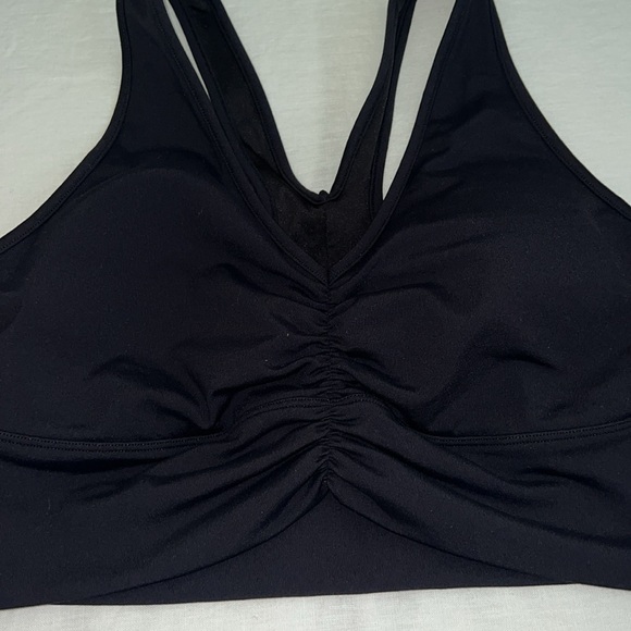 ALO Yoga Black Wild Thing Sports Bra Large - Picture 4 of 9